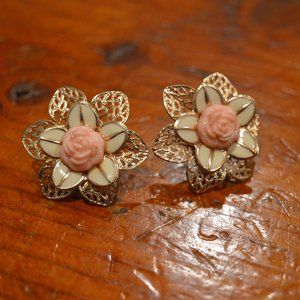 Stud Flower Earrings
